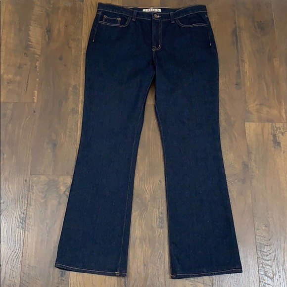 J Brand Denim - J Brand Dark Denim High-Rise Bootcut Jeans Size 32